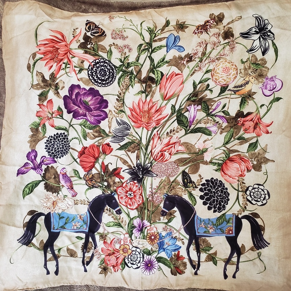 Gucci Silk Scarf